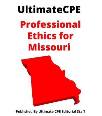 Professional Ethics for Missouri CPAs 2023